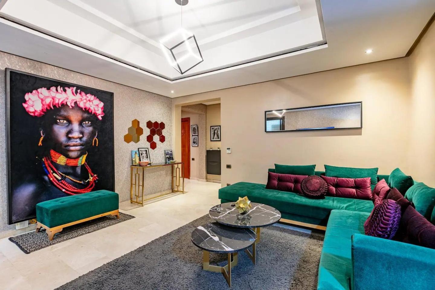 Exclusive Luxury Apartement In Central Gueliz Маракеш Екстериор снимка
